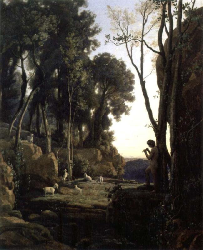 Corot Camille The Little Shepherd oil painting picture